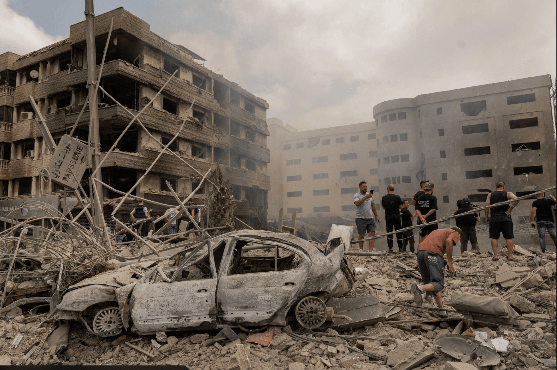 Beirut Under Fire: A Night That Shook the City